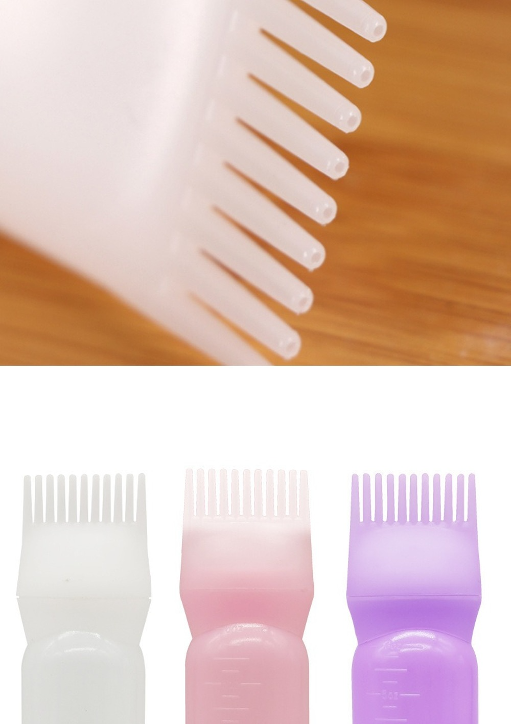 Description Picture 5 of itemDyeing Shampoo Bottle Oil Comb Hair Tools Hair Dye Applicator Brush Bottles Styling Tool Hair Coloring
