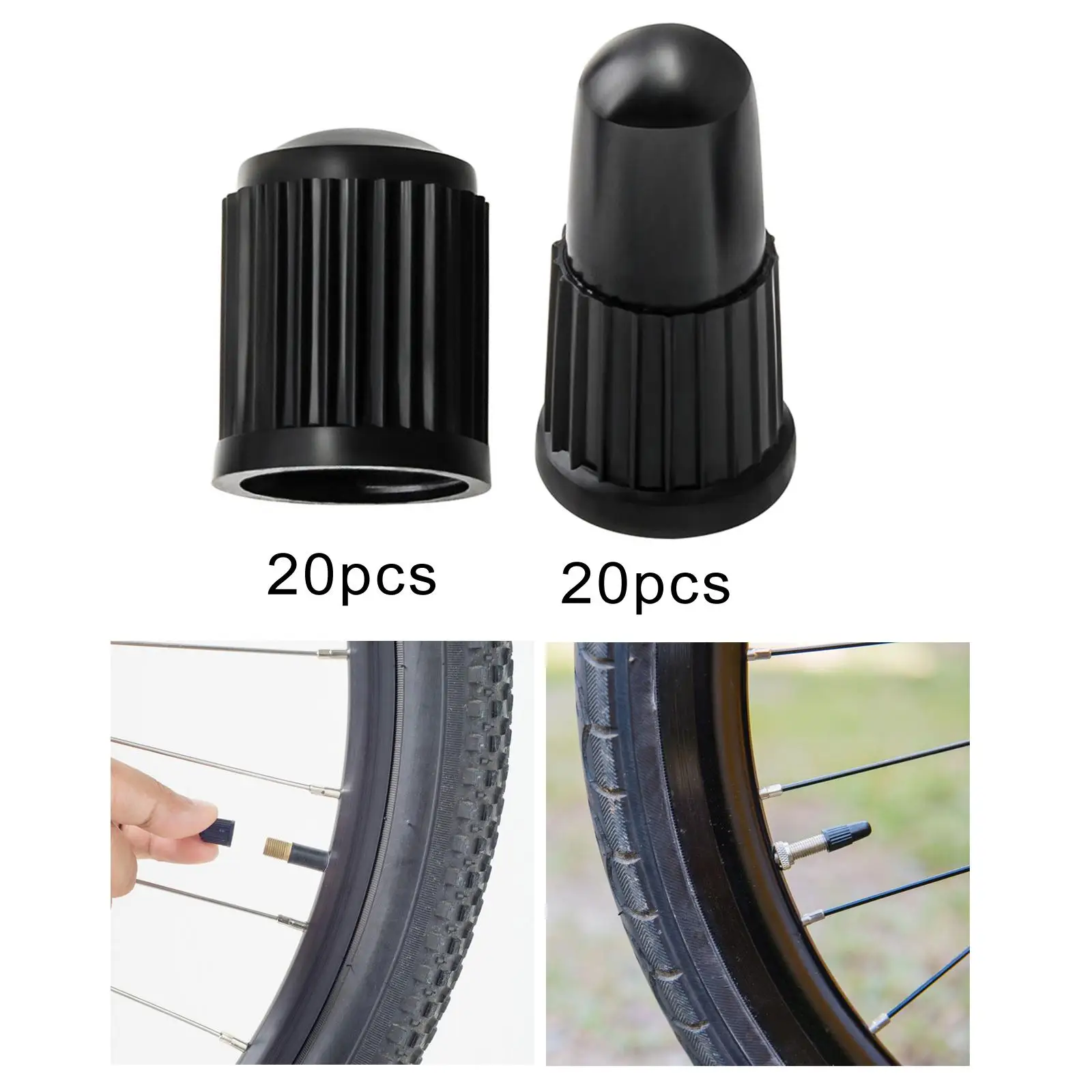 Tire Caps Replacement Tyre Caps for Biking Cycling Outdoor