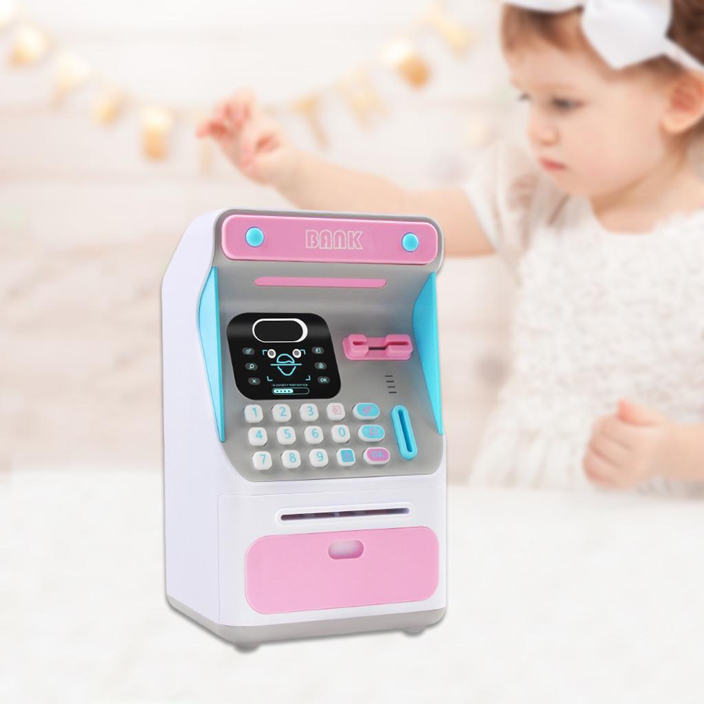 ATM Electronic Saving Bank Coin Cash Bank Toy Password Piggy Bank Toys