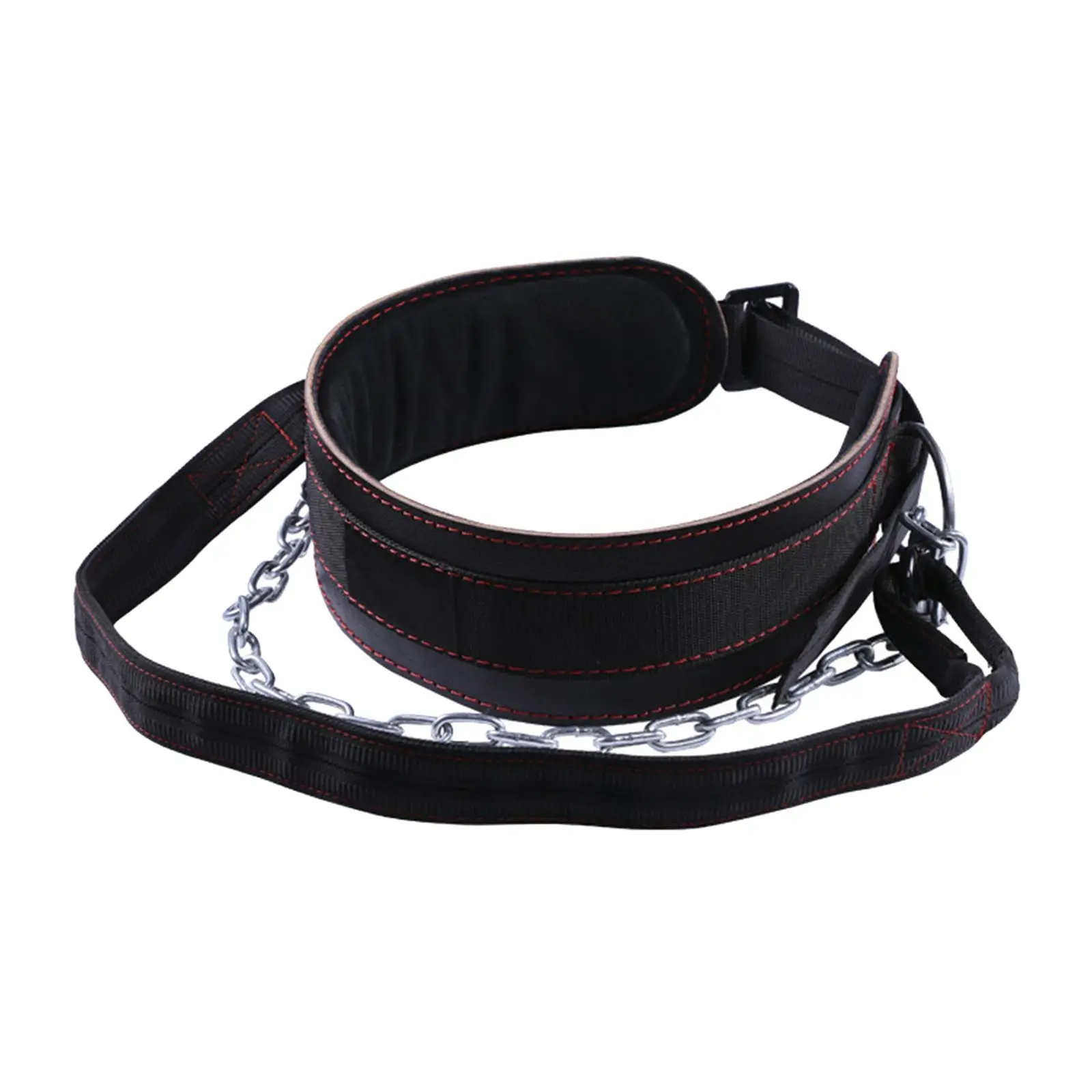 Pull Ups Belt with Chain Heavy Duty Wide Training Toner Workout Exercise Gym Belt Lifting Belt for Pull up Musculation