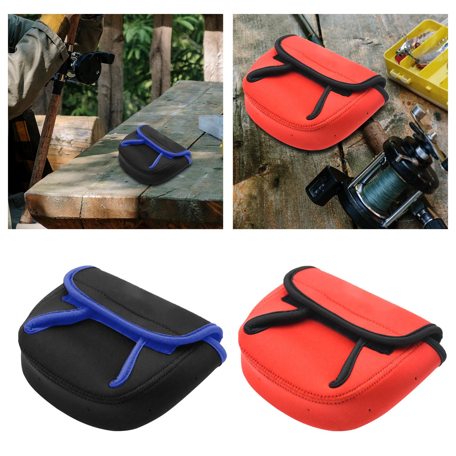 Lightweight Fishing Reel Cover Waterproof Carry Storage Bag Tackle Bag Fishing Bags Pouch Sleeve Fishing Reel Protective Cover