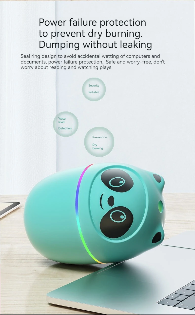 Title 7, New cute cute pet bear USB humidifier home bedr...