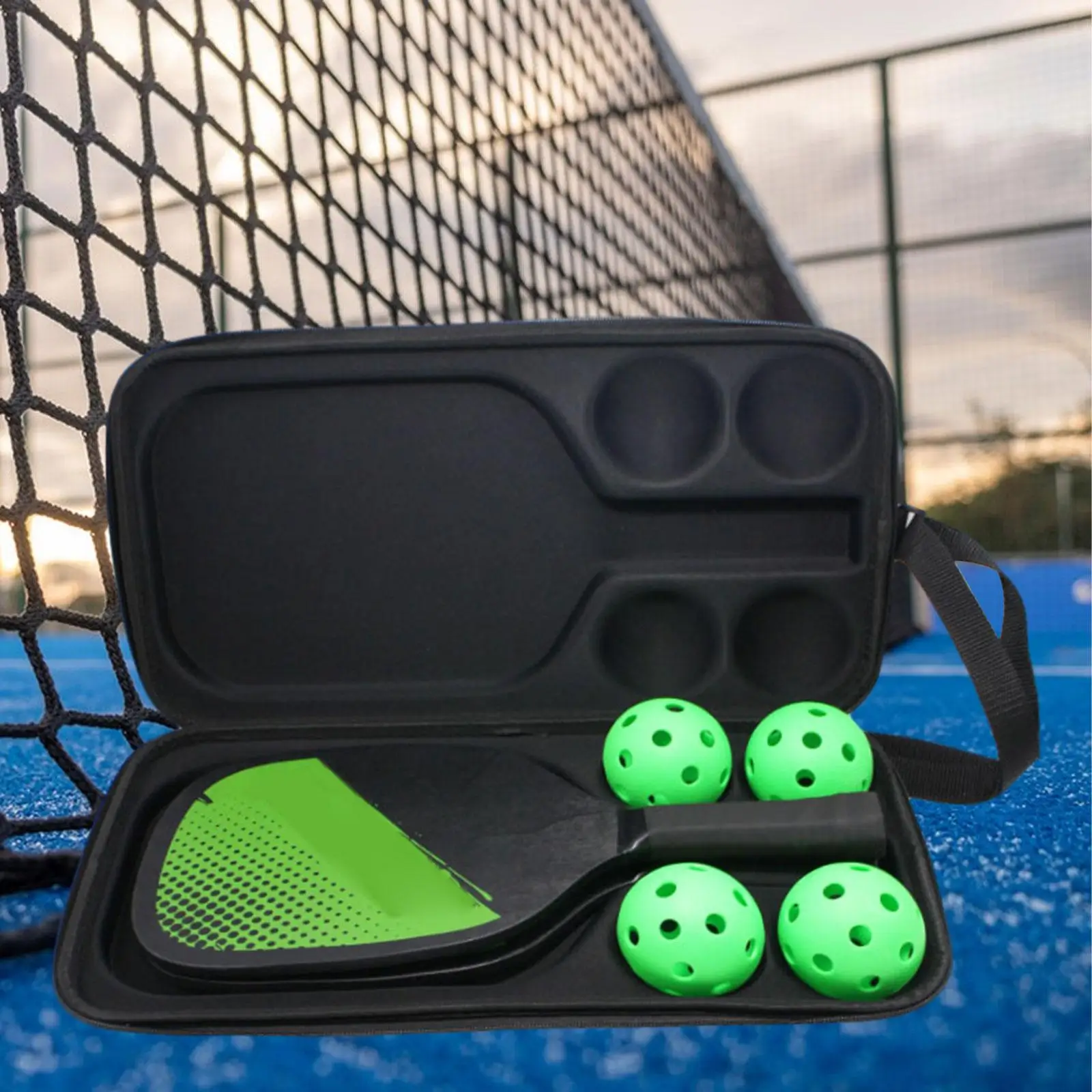 Table Tennis Racket Bag Lightweight Handbag for Sports Outdoor Training