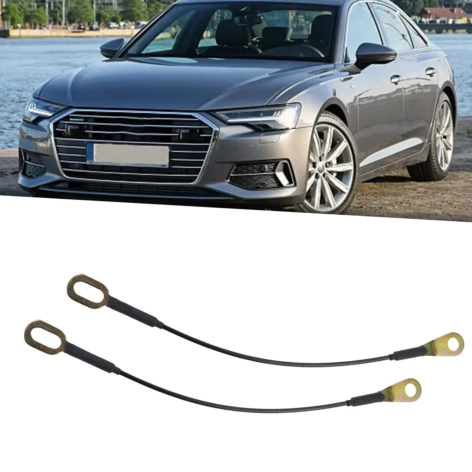 1 Pair Rear Tailgate Cable Replaces UH70-65-760 Durable Vehicle Spare