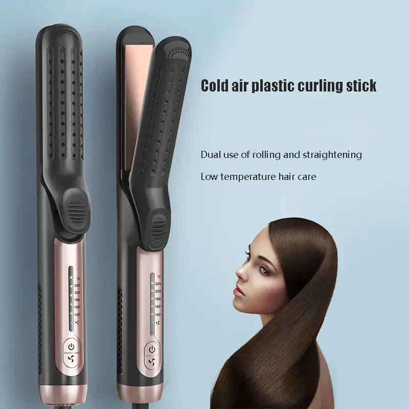 Title 1, 2 In 1 Hair Curling Iron With Cooling Air Hair ...