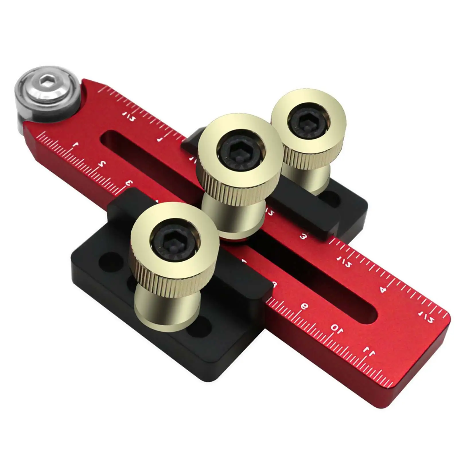 Extended Thin Jig for Repeat Narrow Strip Cuts Professional Fence Guide Workbench Push Guide T Screw Fixture Slot Machine