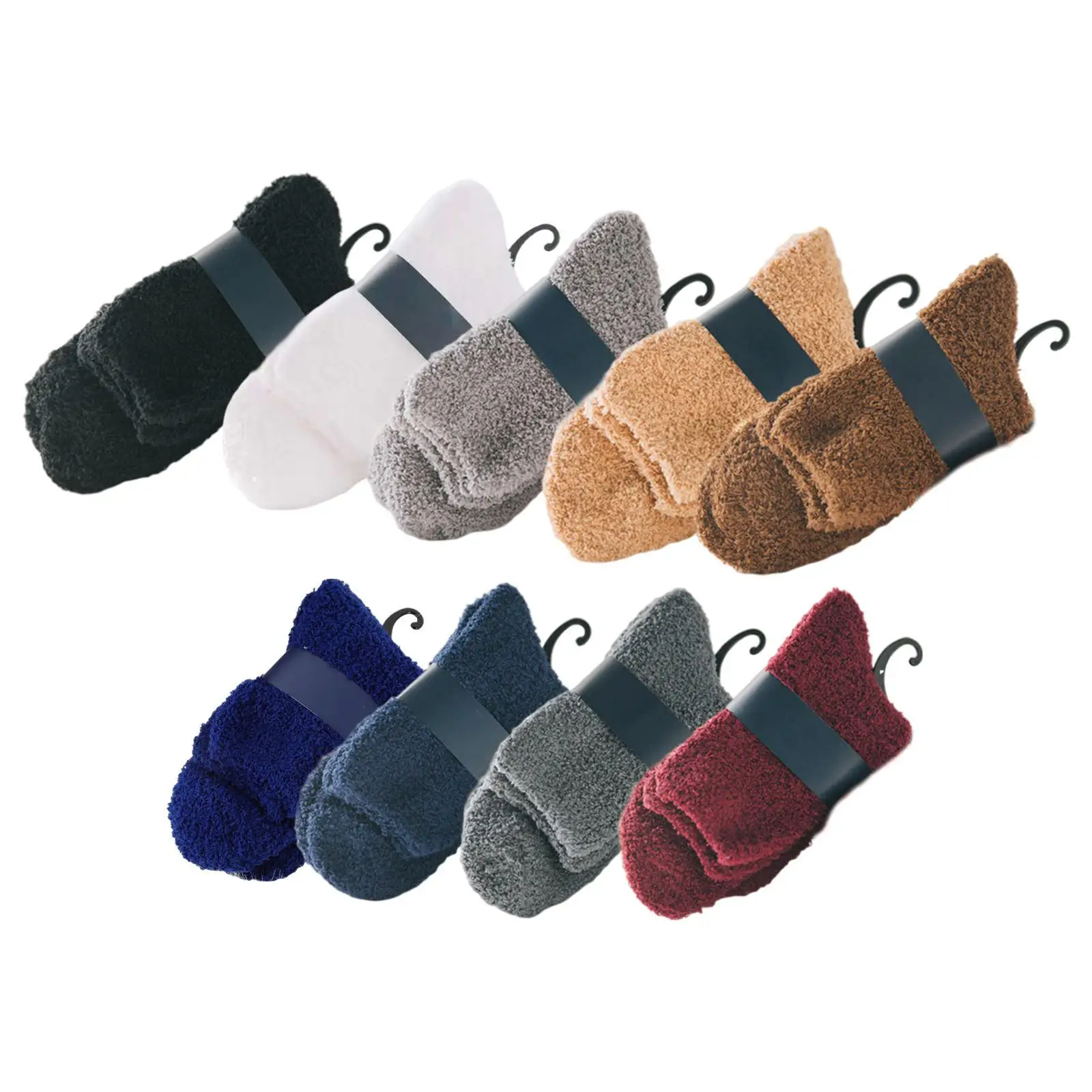Fuzzy Socks for Women & Men Slipper Cozy Warm Winter Sleep   Christmas Gift Socks