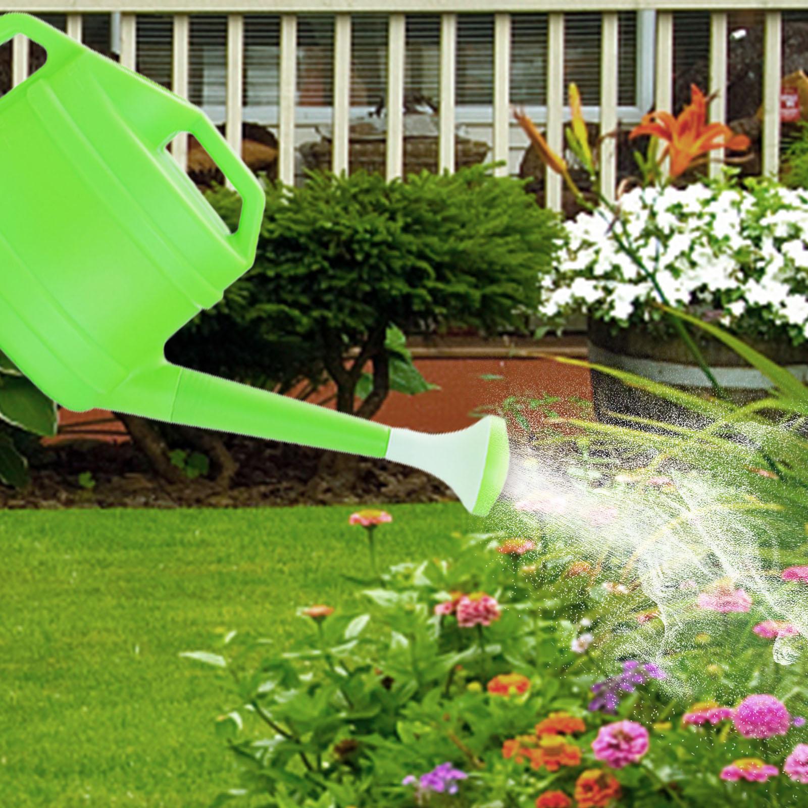 Watering pot 2.5L Green with Detachable Sprinkle Head Small Watering Can for Flower Plants Indoor Outdoor Planter Garden Flower