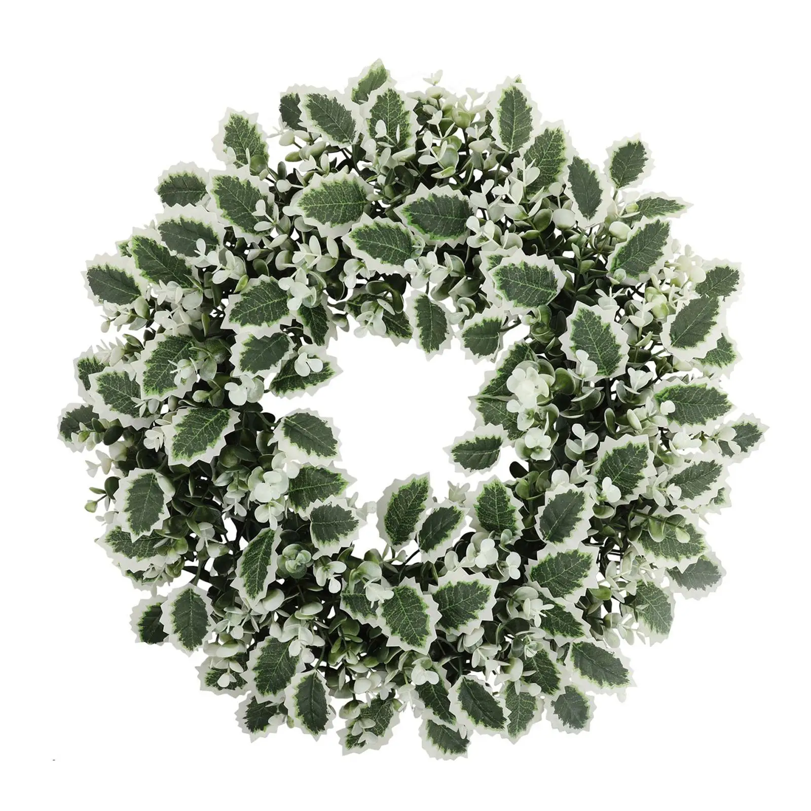 Artificial Christmas Wreath Simple and Fashion Durable Home Decor Fall Wreath Outdoor for Celebration Patio Garden Party Window