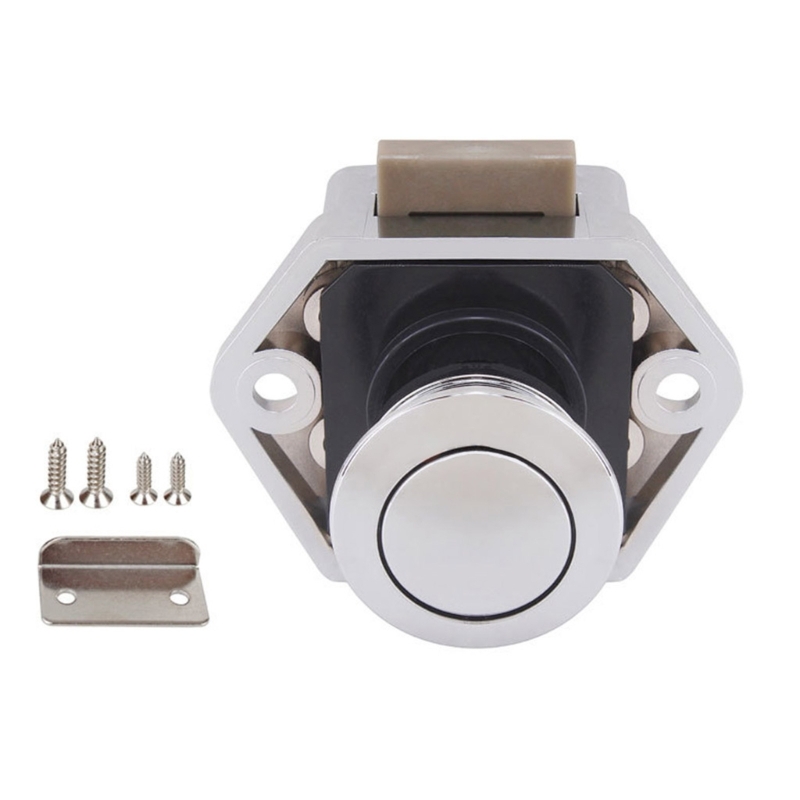 Durchmesser 20mm für Wohnmobil Auto Push Lock RV Caravan Boot Schublade für Riegel Knopfs chlösser für Möbel beschläge – Detail 5