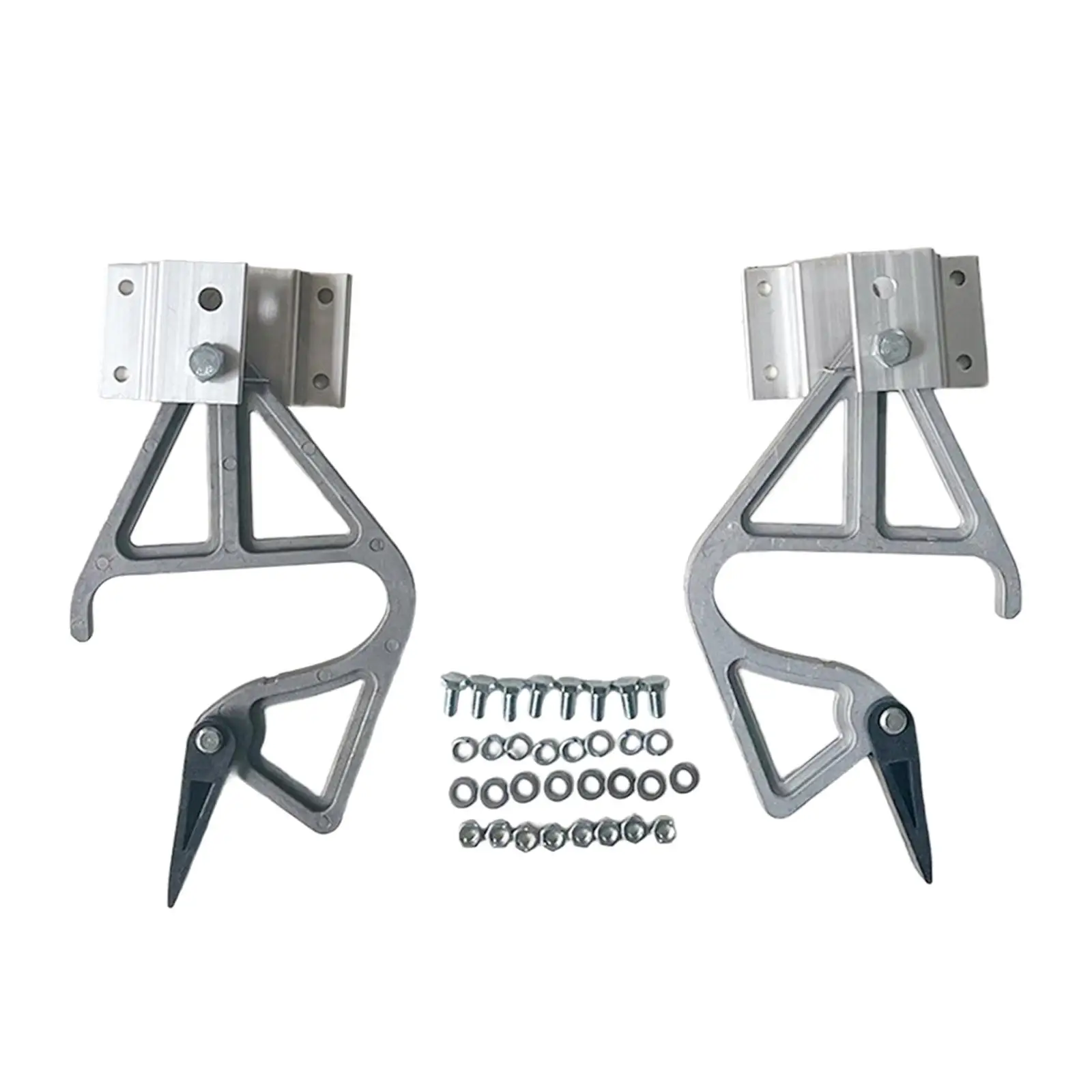 Extension Ladder Rung Lock Kit Aluminum Alloy for 28-11 Extension Ladders Sturdy Easy to Install High Reliability Professional