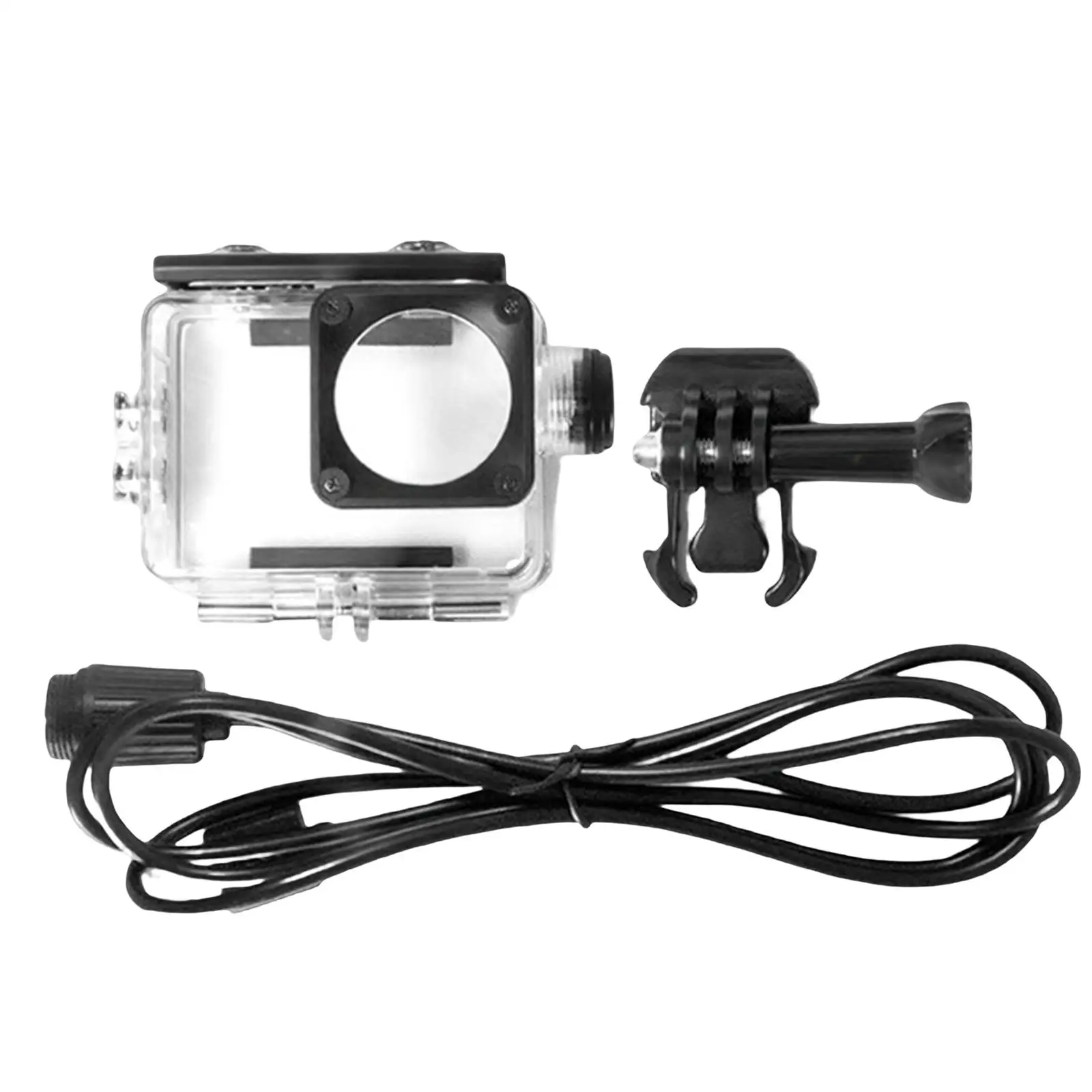 Action Camera Waterproof Housing Case, Diving Housing Frame Mount Photography Quick Release Mount Shell for 4K Eis Cameras