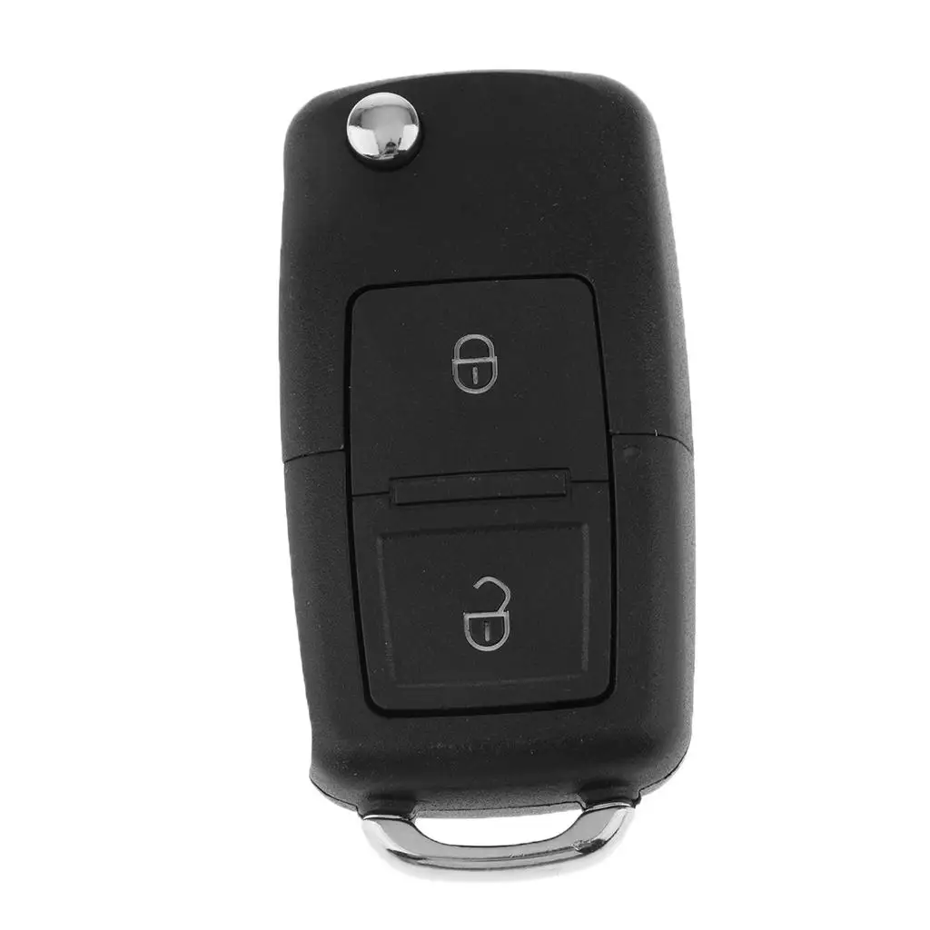 2 Buttons Car Flip Remote Key ID48For Golf MK4 Part Number:1J0959753CT