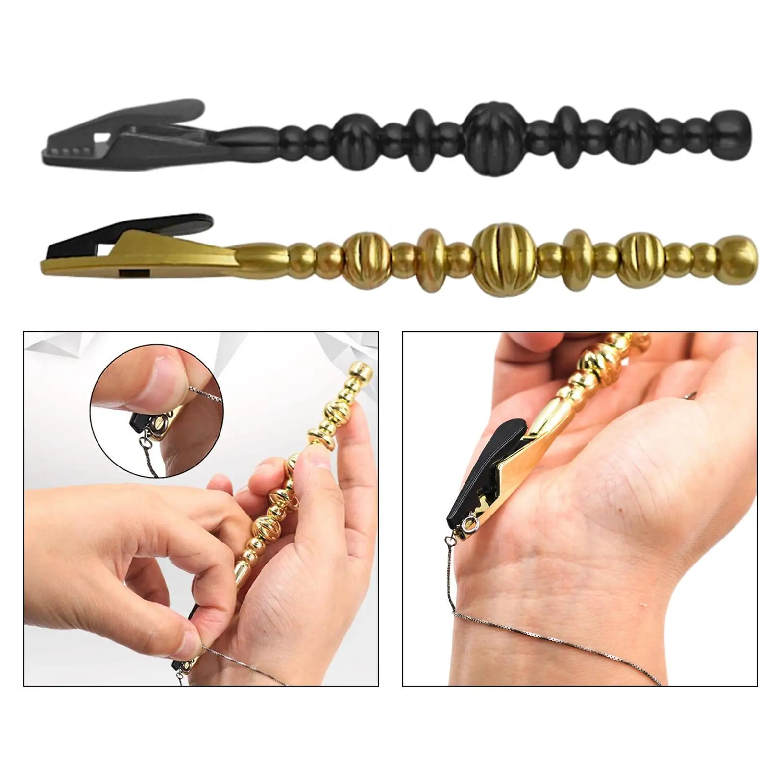 Bracelet Jewelry Helper Tool Fastening Aid Fastening and Hooking Equipment Clasp Tool for Bracelets Watch Necklace Dressing