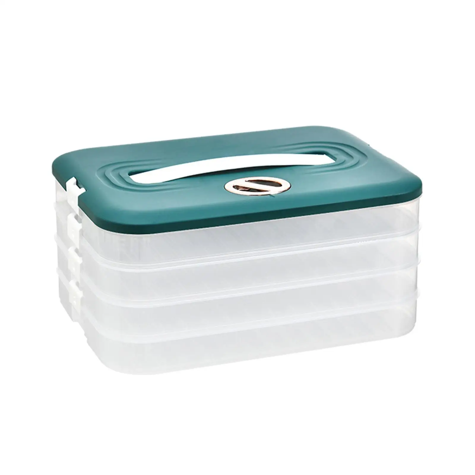 Large Storage Container for , Stackable, Leakproof, with Lid, , 4layer, for