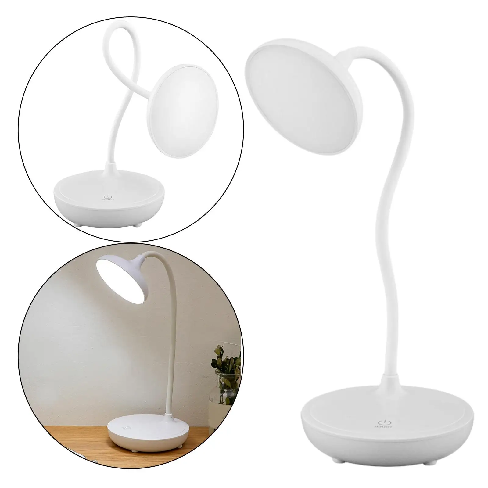 Dimmable LED Table Lamp Eye Protection USB Desk Light Night Light for Dorm