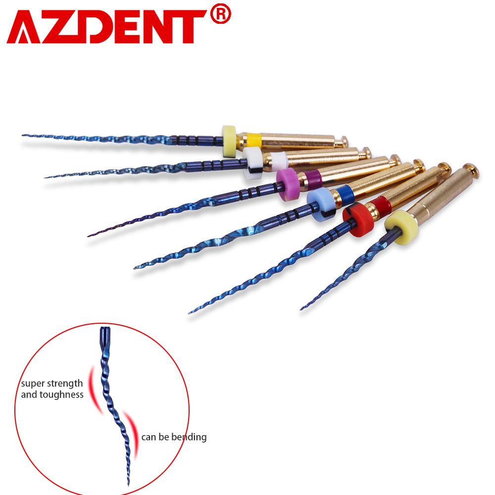 Best of AZDENT 6pcs / Box Dental Heat Activated Canal Root Files SX-F3 25mm Dentist Tools Can Bend For Preparing Root Canal Treatment Reviews & Tips