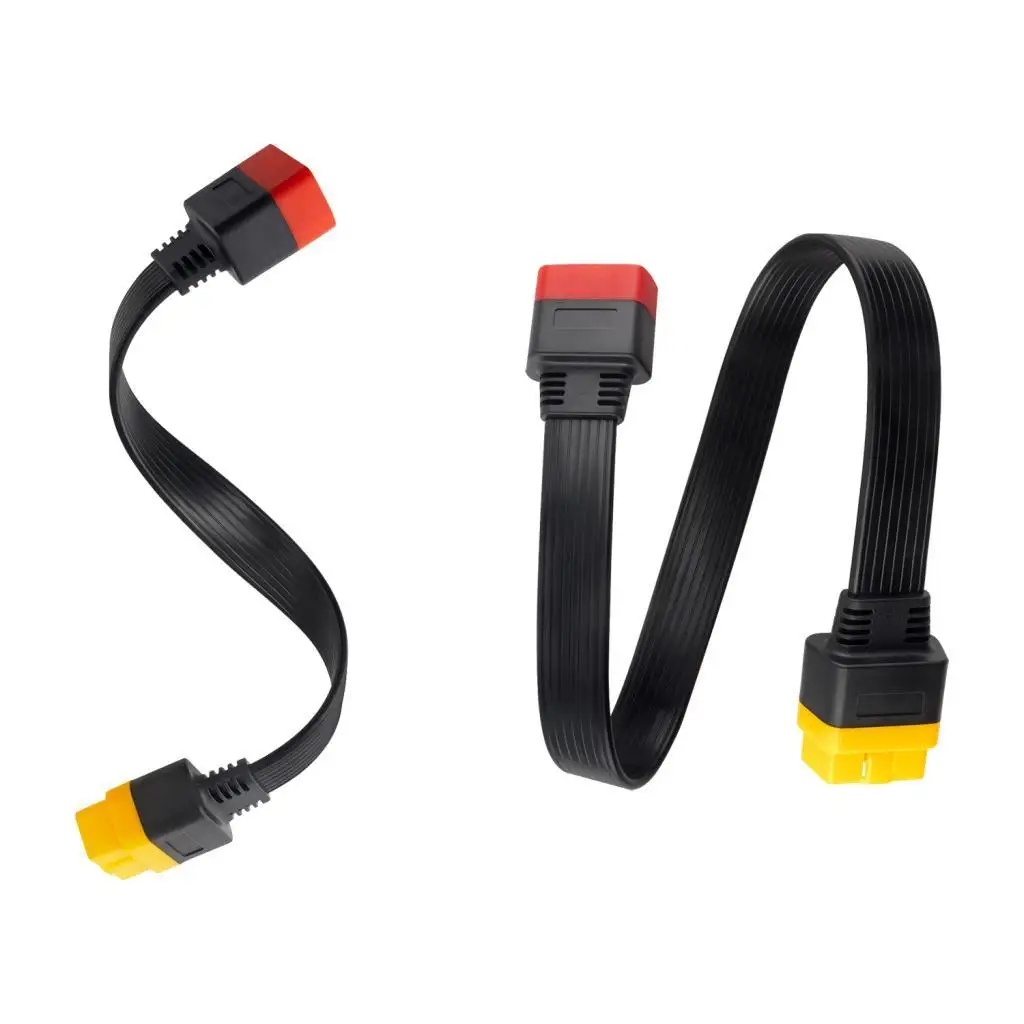 Extension Cable Accessories Adapter Cable Professional Flat Ribbon Cable for OBDII Vehicle Tuner Diagnostic Tool
