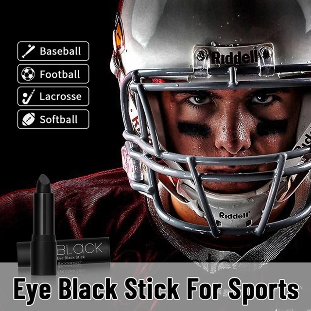 Football Stick Sport Eye Black Face Paint Football Eye Strips Eye Black  Stick Black Face Paint Halloween 2023 - AliExpress