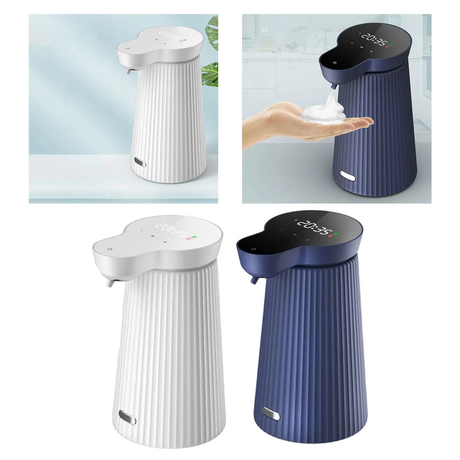 Automatic Soap Dispenser Touchless Soap Pump Rechargeable for Kitchen Hotel