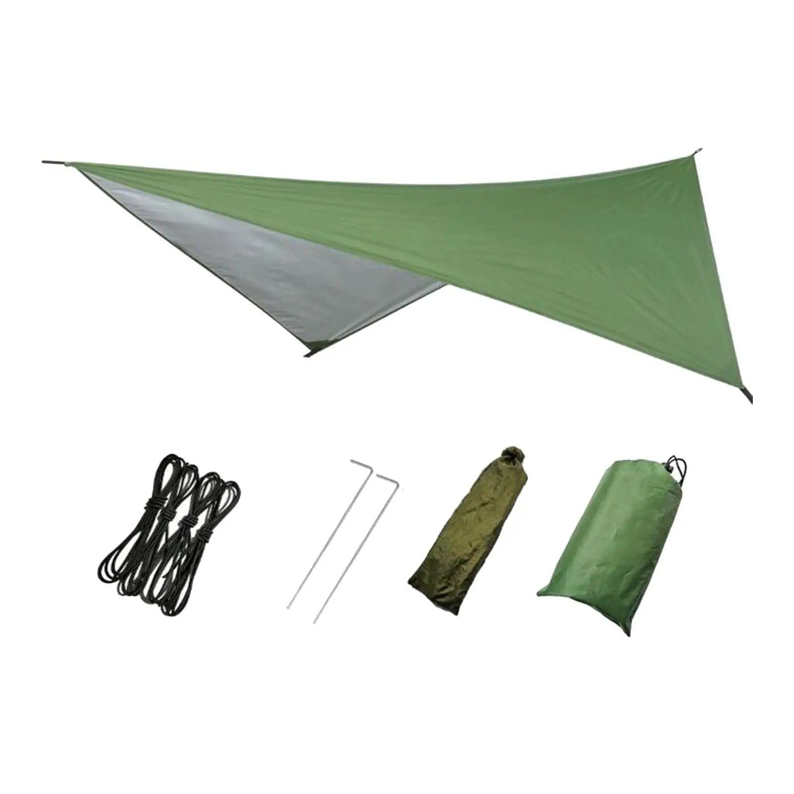 Heavy Duty Camping Tent Tarp Awning  Beach Umbrella Windproof Outdoor Sun  for Fishing Hiking Beach Traveling Picnic