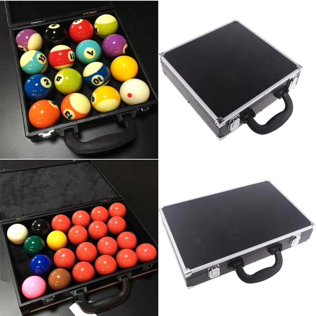 Billiard Balls Case Carrying Bag Pool Ball Billiard Balls Storage Box