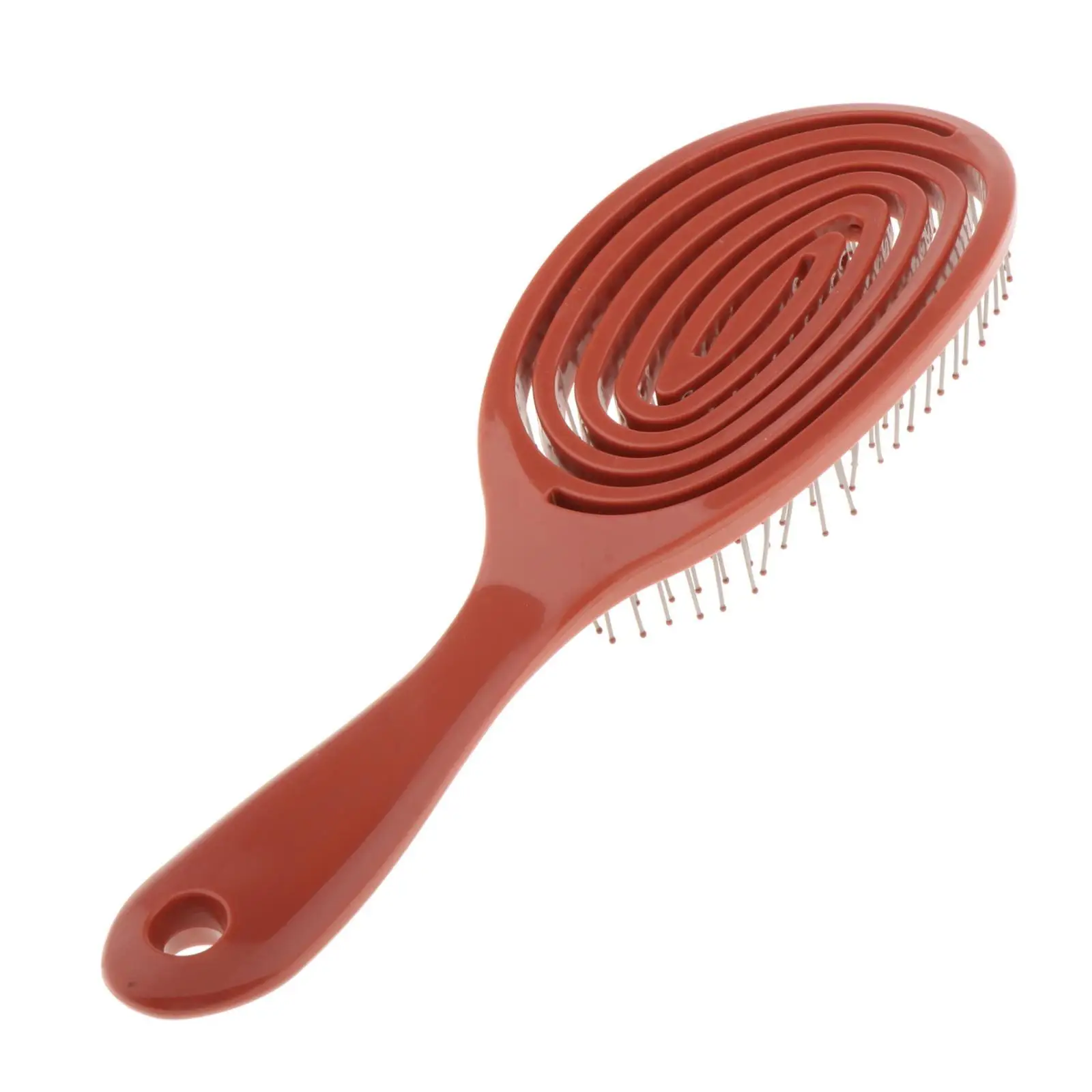 3Pcs Comb Hair Brush Styling W/ Handle Hairbrush Straight Salon Natural