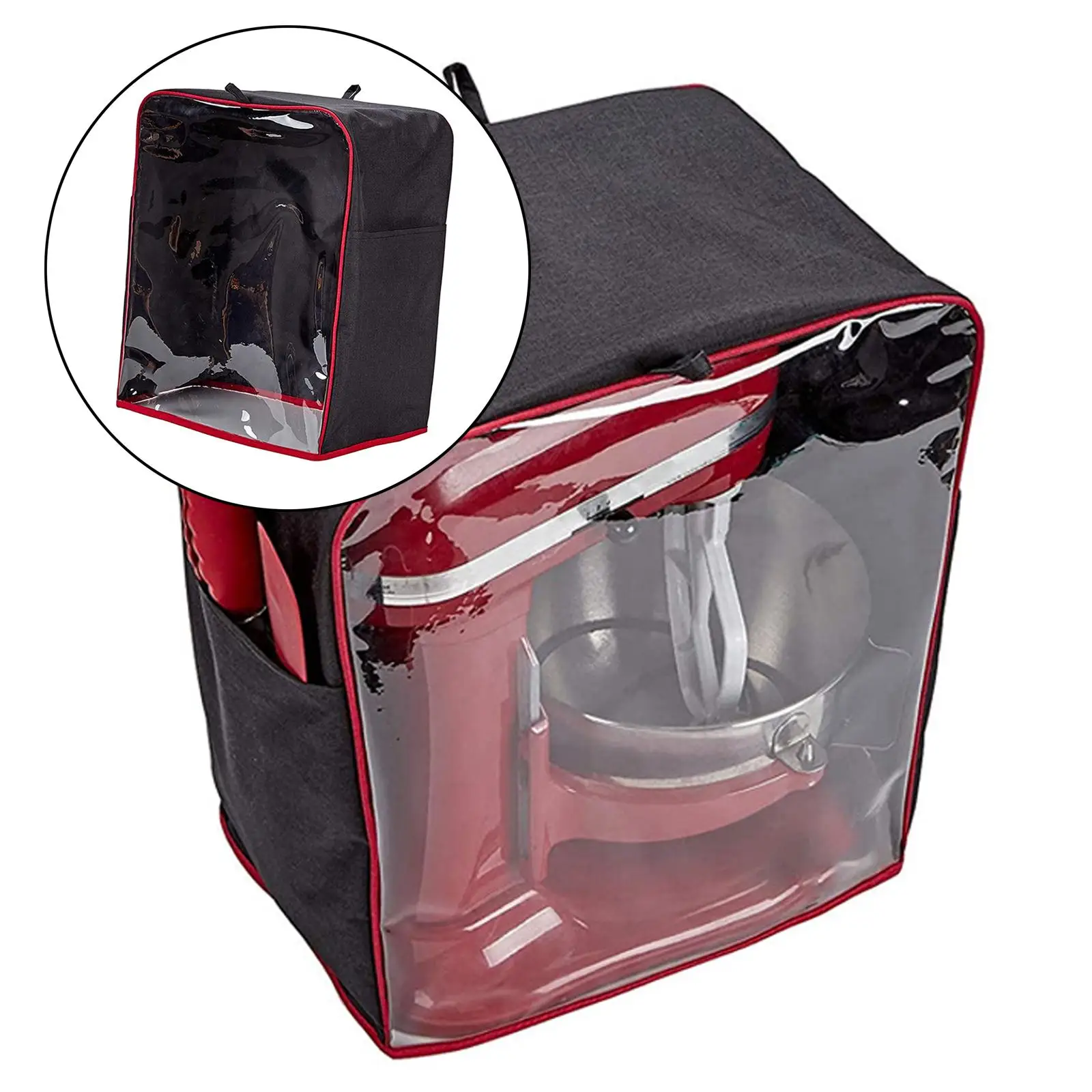 Stand Mixer Dust  Cover with Top Handle and Pockets Washable Dust  Blender Protective Cover  Brand Models Mixer Accessory