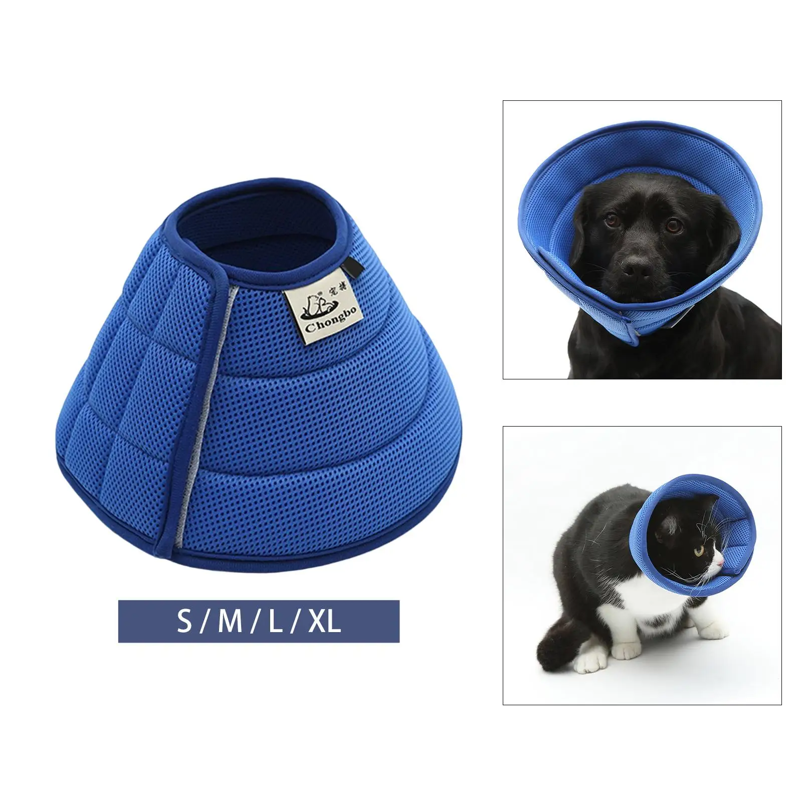 Cone Collar Protective Wound Protective Cone Prevent Biting & Scratching