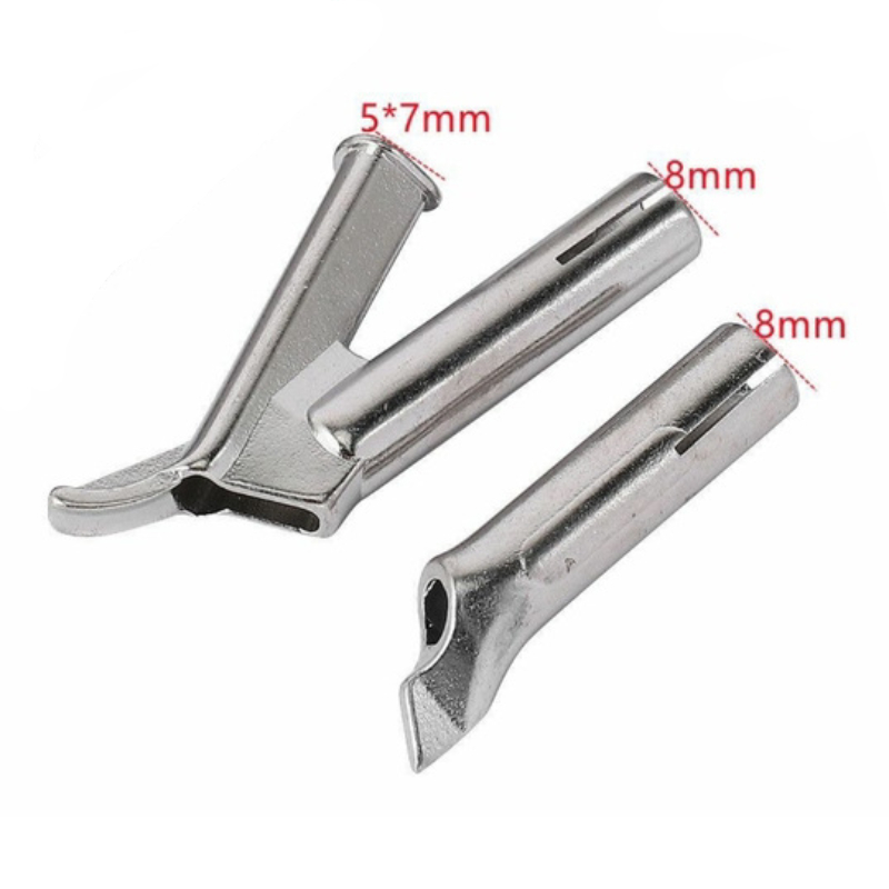 4 teile/satz von 35mm/32mm Edelstahl Standard Düse Heißluft Kunststoff Schweißen Gun Zubehör Befestigungs Punkt 5*7/5mm – Detail 5