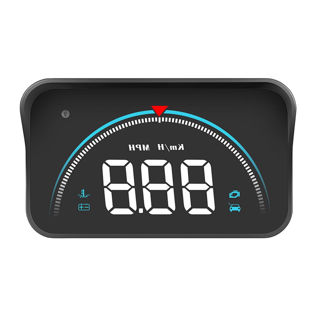 M8 Car HUD Head Up Display OBD2 II Overspeed Warning System Projector Windshield Auto Electronic Voltage Alarm RPM Car Styling