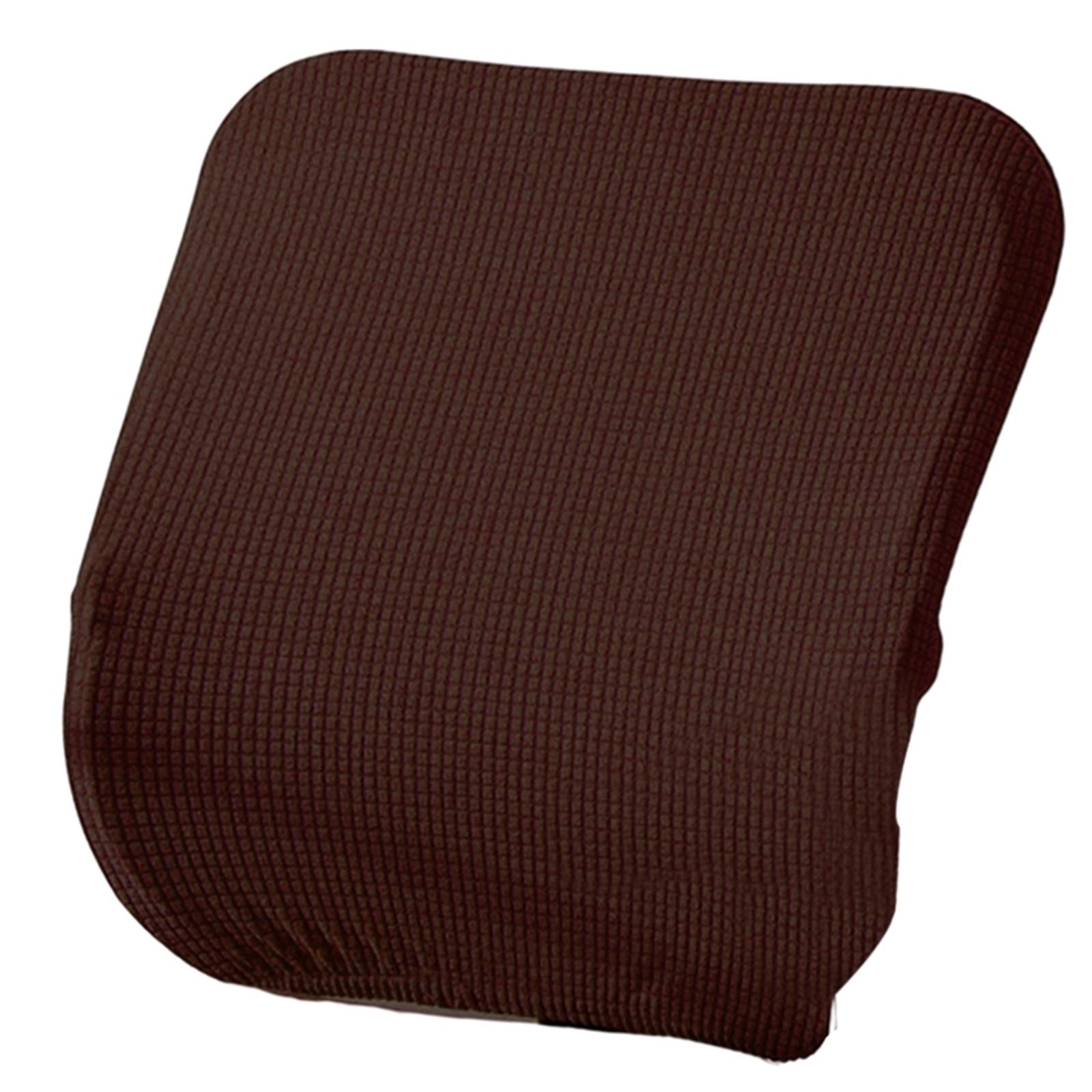 Chair Seat Slipcover Stretch Square Washable Waterproof Polyester Backrest Cover for Furnishing Decor Computer Chair Birthday