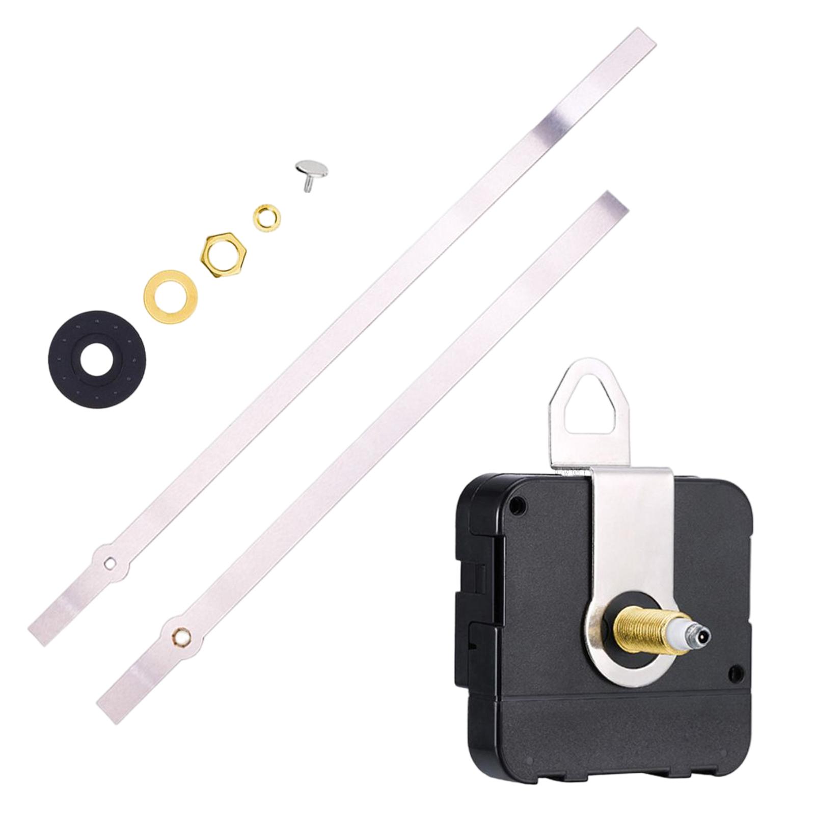Wall Clock Movement Mechanism Kits DIY Making Replace Quartz Clock Motor Kit Long Shaft