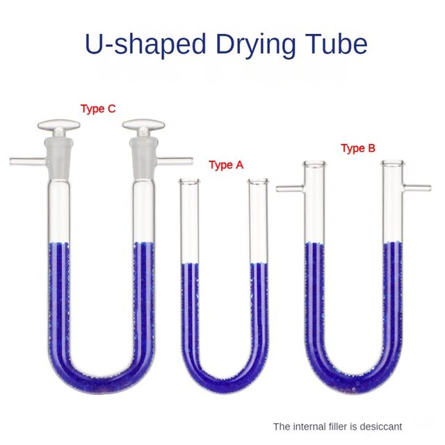 Tube De Séchage En Verre Borosilicate StonyLab - 75°, Joint 24/40, Pour Laboratoire Chimie