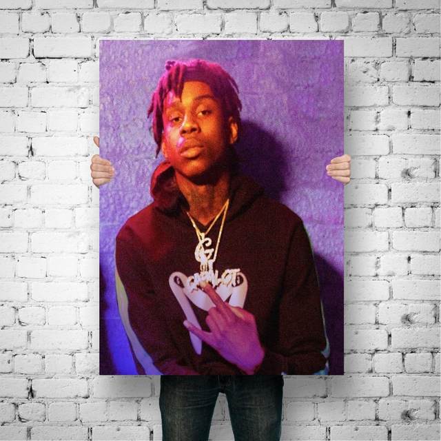 Diamond Painting Canvas For Bedroom King Von Rapper Hip Hop He Has Been  Childhood Friends With Rapper Lil Durk Since Childhood Wall Art Bedroom  Decor Poster 18x24inch : : Home