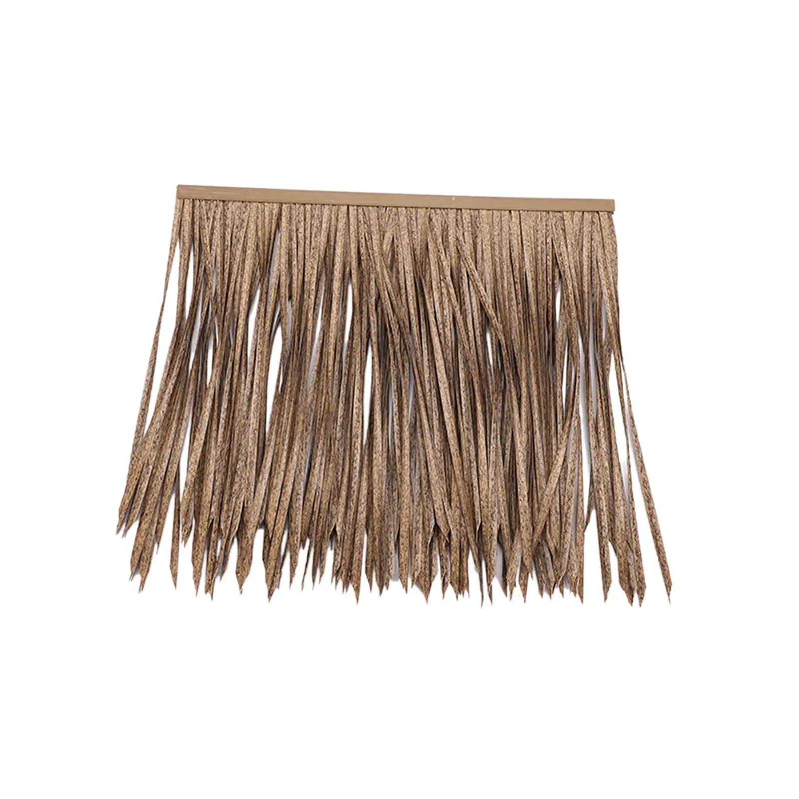 Simulated Thatch Roof DIY Multipurpose Decoration 19.69``x19.69`` Straw Roof Thatch for Seaside Patio Hut Villas Park Landscapes