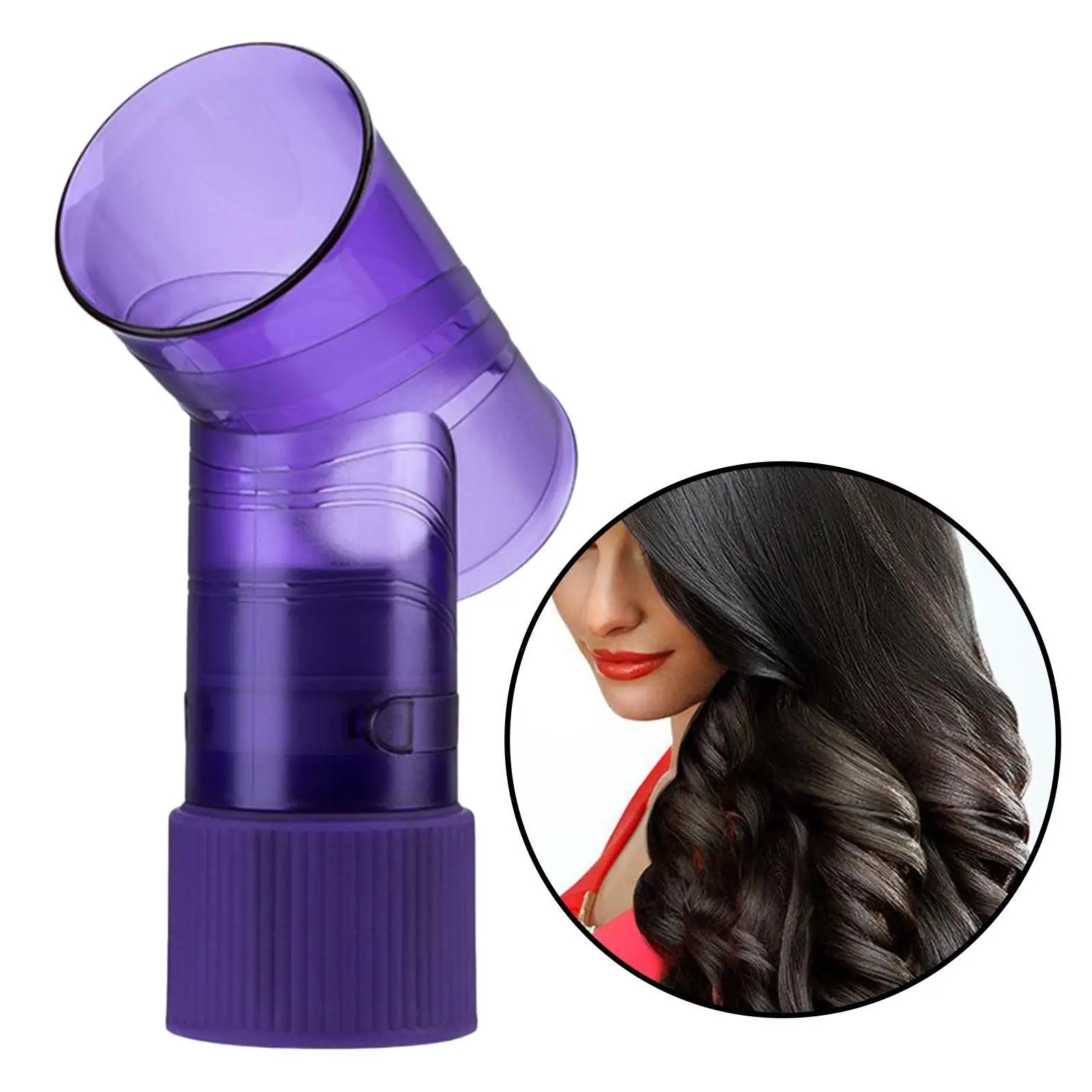 Women Hair Dryer Diffuser  Hair Roller Drying Cap Styling Tool Attachment