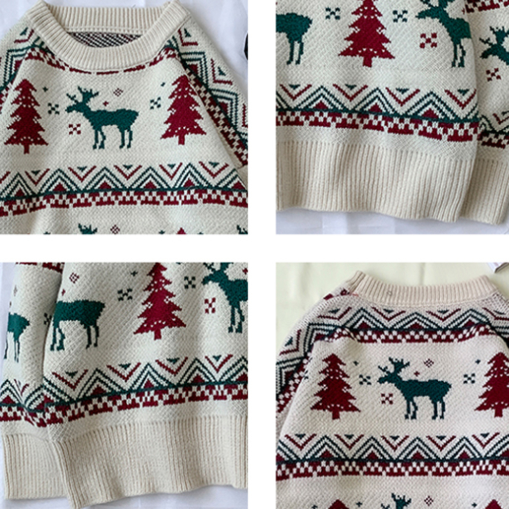 Deer Print Sweater 9