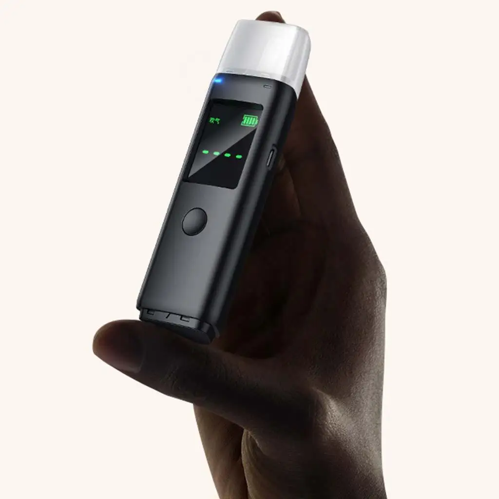 Breathalyzer LCD Screen Fast Test Personal Use Rechargeable for Self-Testing