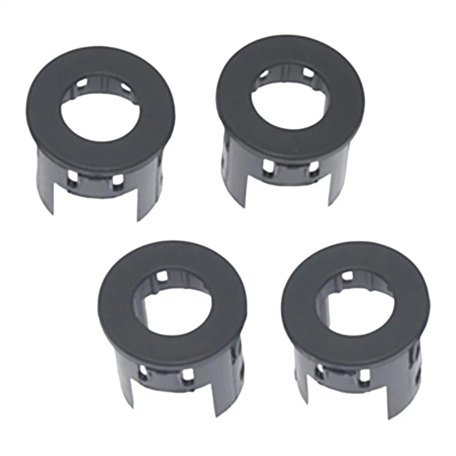 4Pcs Automotive Parking Assist Bezels, 5LS52Tzzaa Front Rear for RAM 1500 Accessory Easy Installation.