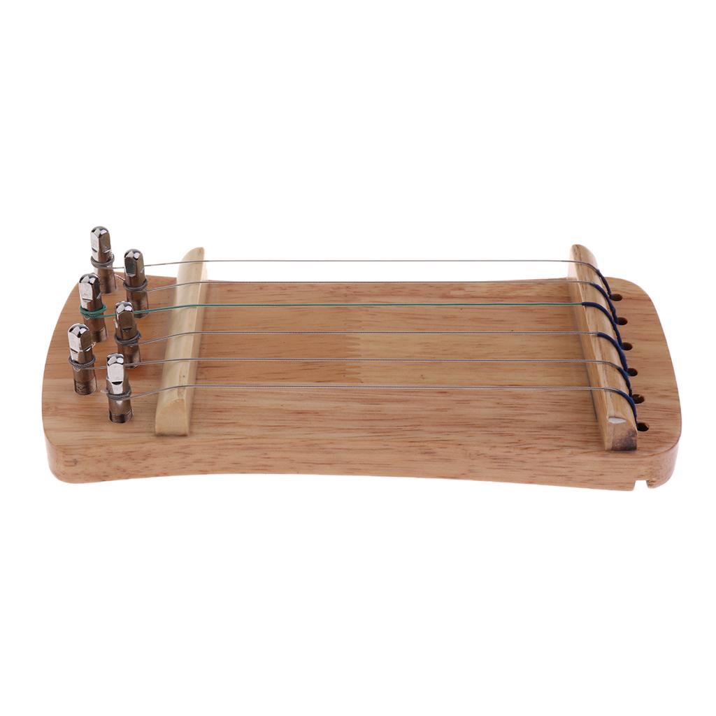 Solid Wood  Guzheng Mini Chinese Zither Hand Trainertraining