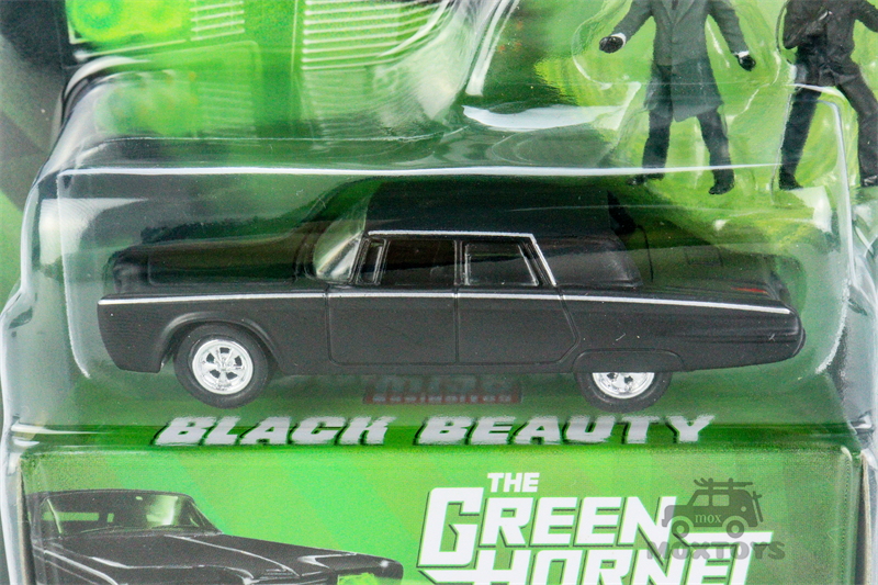 Johnny Lightning x Mijo 1:64 The Green Hornet Black Beauty w/figuras  fundidas a presión, modelo de coche| | - AliExpress