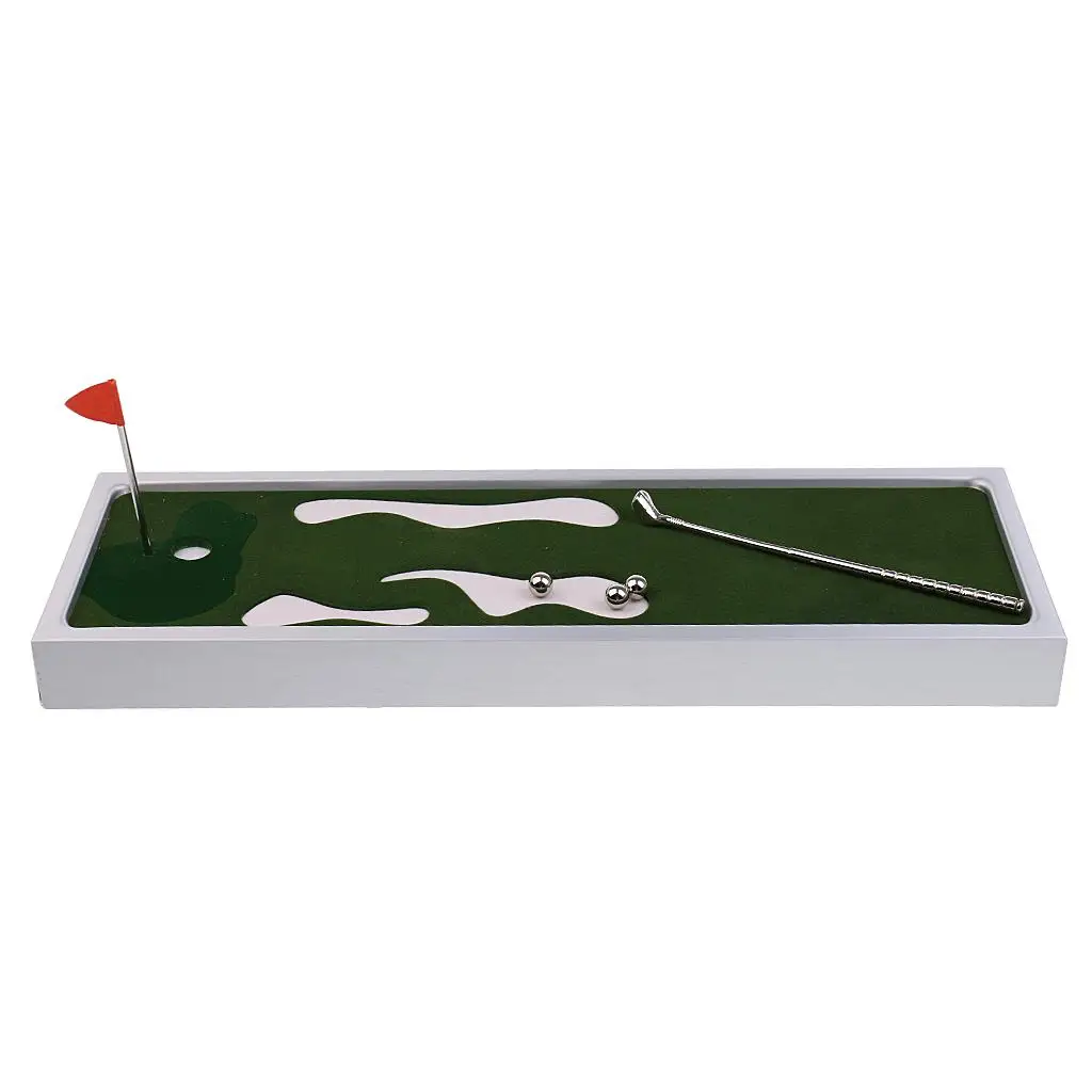 Mini Table Golf Game Play Golf Game Toy Gift For