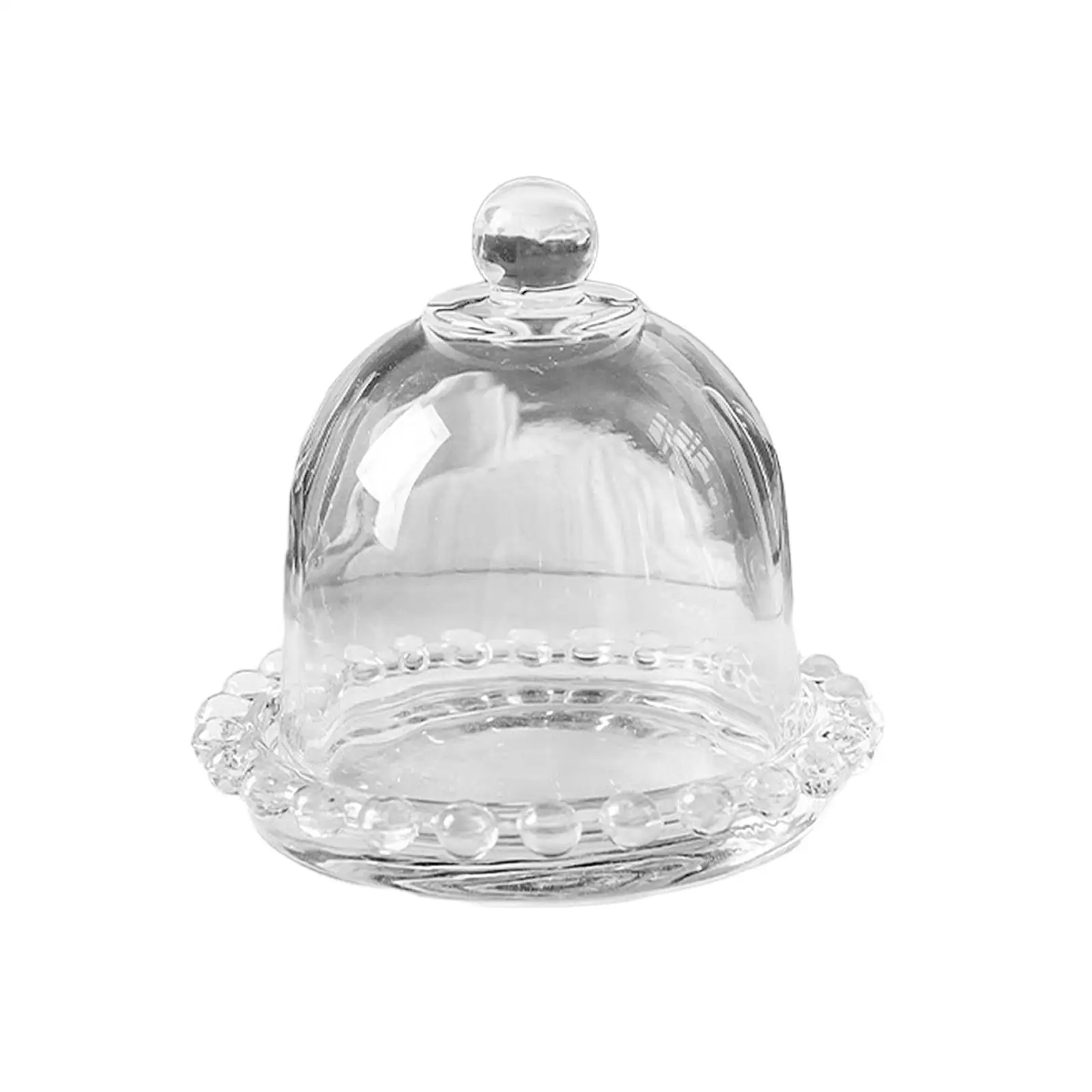 Cake Plate with Cover Glass Dessert Dome with Base Appetizer Plate for Birthday Dessert Shops Home Restaurant Festive Party