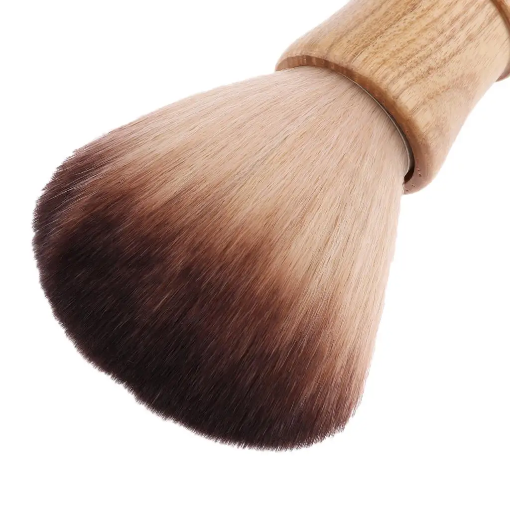 Barber Salon Soft  Duster Brush Shaving Hair Cutting Cleaning Brush