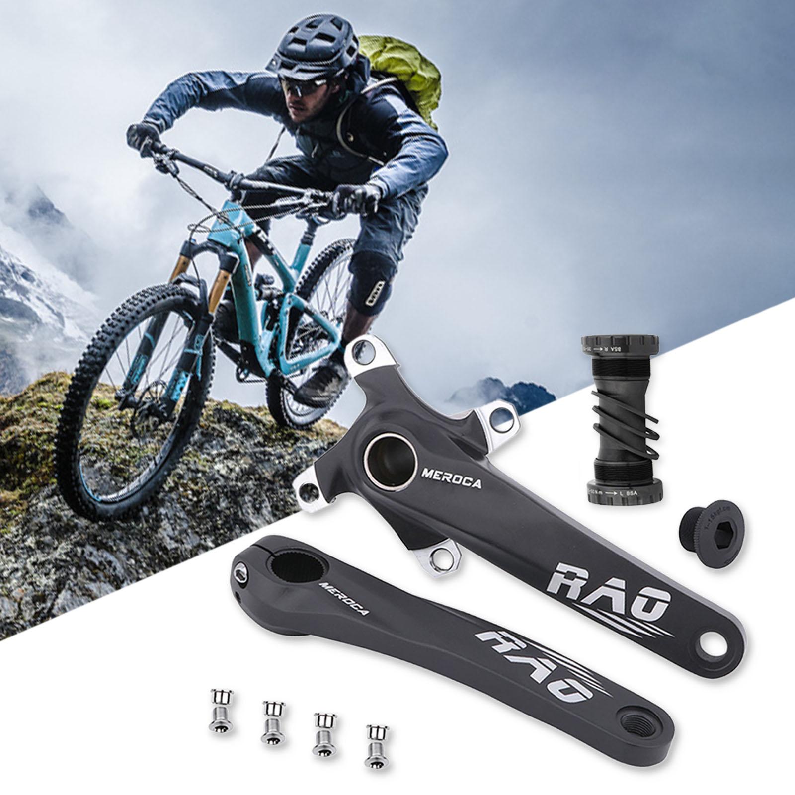 Mountain BB Bottom Bracket Road Bike Screw-in Crankset Parts