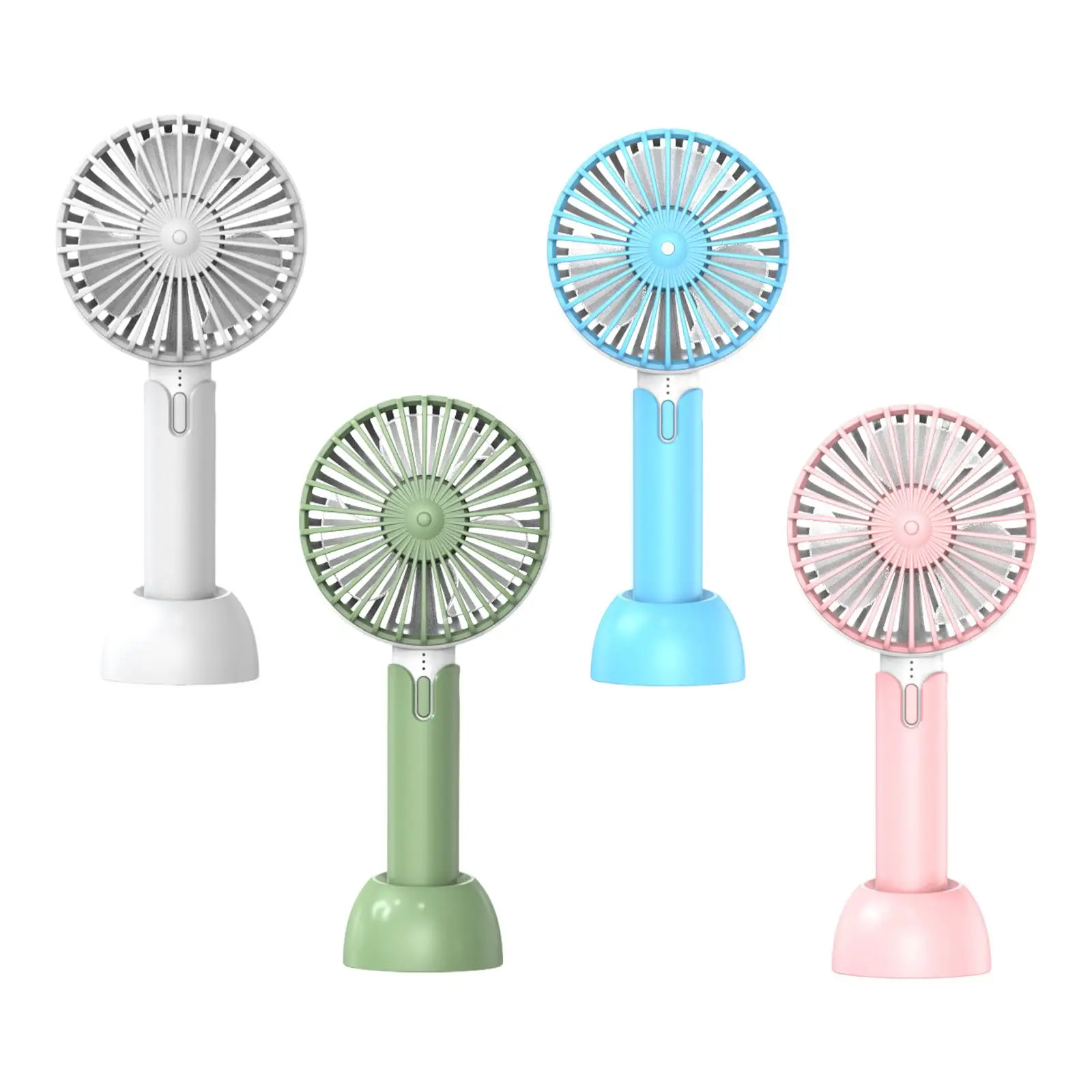 Handheld Fan Powerful USB Rechargeable Quiet Operation Air Cooling Fan for Indoor Outdoor Beach Backpacking Travel Camping
