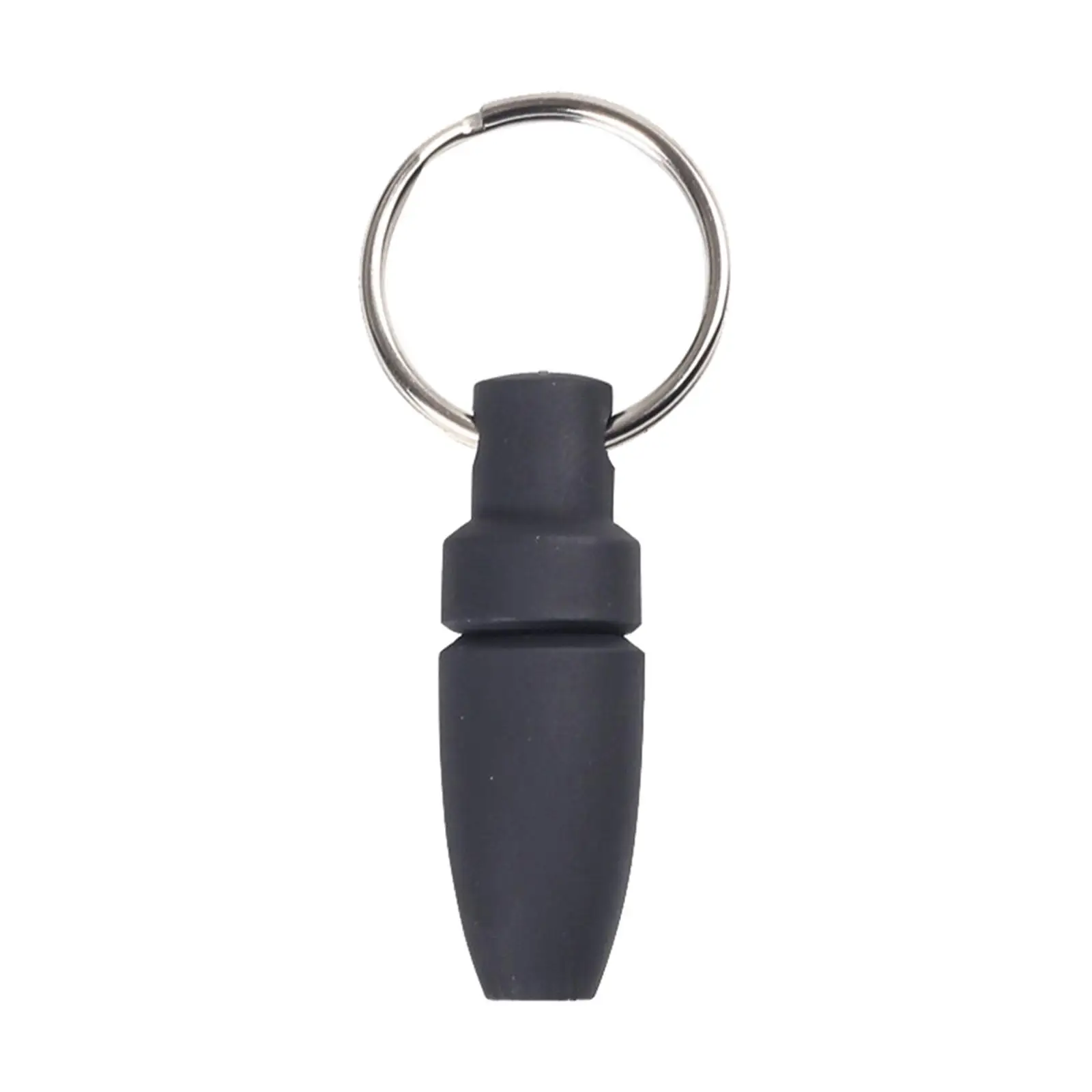  Punch Cutter Key Chain , Drill Made of Stainless Steel and Silicone, Sturdy and Durable, Comfortable to Hold