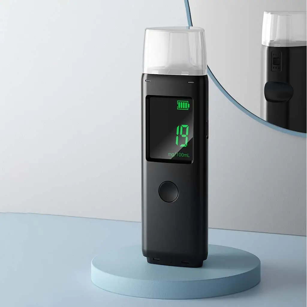 Electronic Breathalyzer LCD Display Accurate Quick Test for Self-Testing