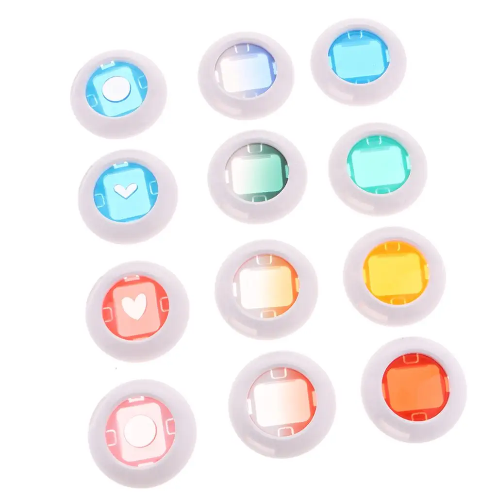 12   Colors   Filter   Lens      for             8 +  9  /  7S   Camera